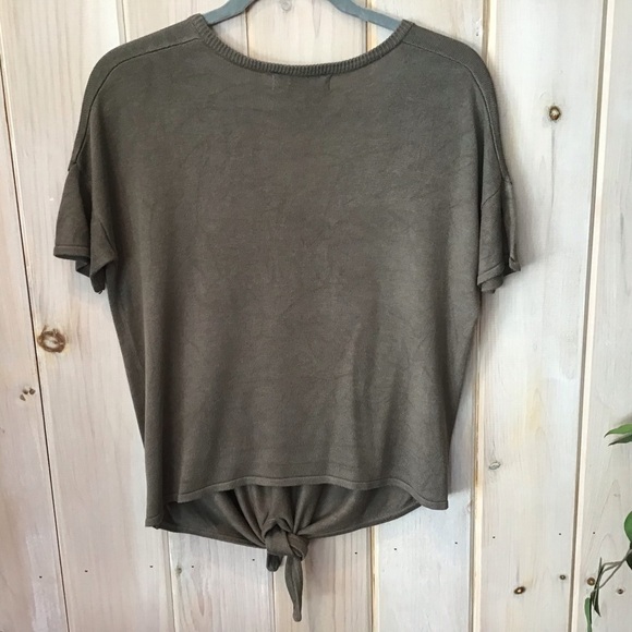 JOHN + Jenn tie front Valeriya top - Picture 5 of 8